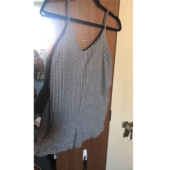 Honey Punch Other - Honey Punch Gingham Romper